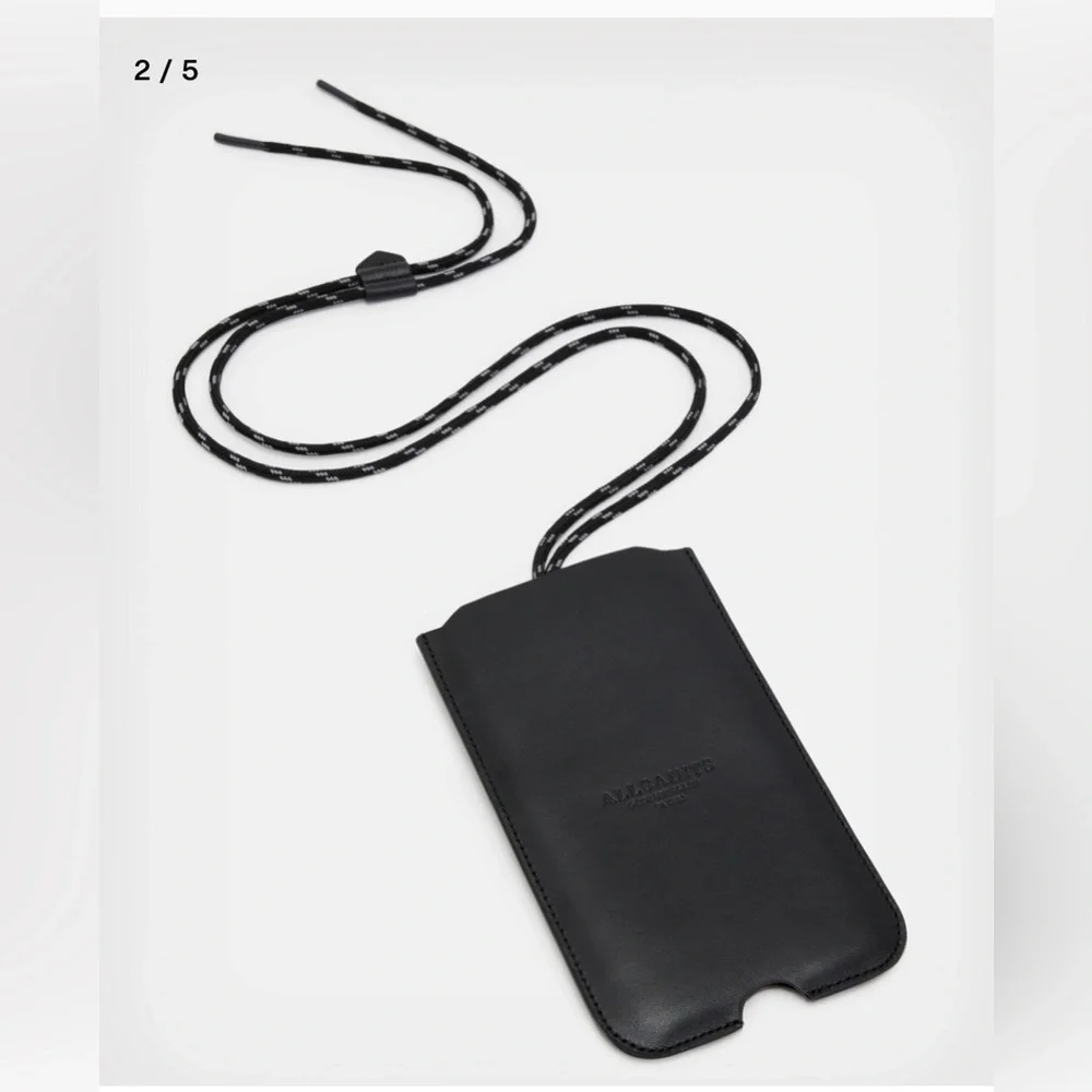 All Saints Leather IPhone Case